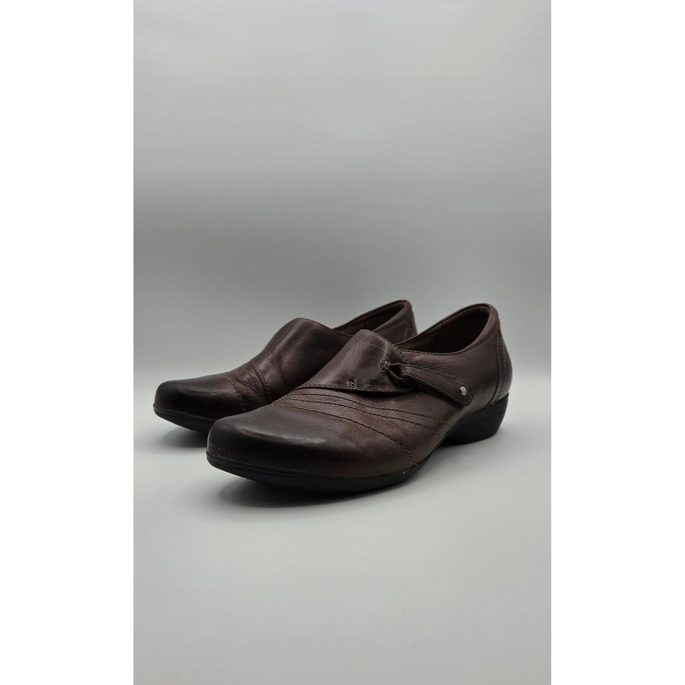 Dansko Franny Women Slip On Shoes 39 Brown Leather Comfort Casual EU39